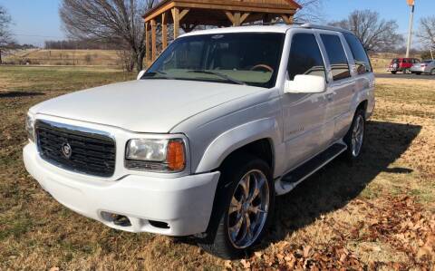 2000 Cadillac Escalade for sale at Champion Motorcars in Springdale AR