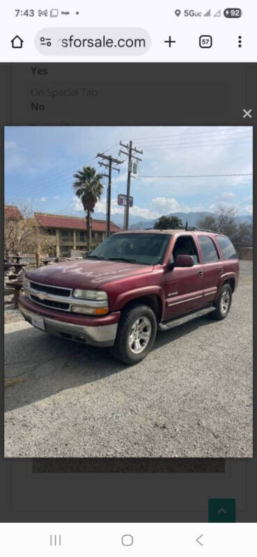 2002 Chevrolet Tahoe LS