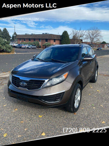 2011 Kia Sportage for sale at Aspen Motors LLC in Denver CO