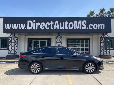 2015 Hyundai Sonata for sale at Direct Auto in D'Iberville MS