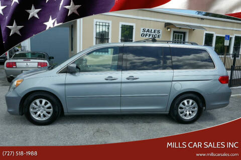 2010 Honda Odyssey for sale at MILLS CAR SALES INC in Clearwater FL