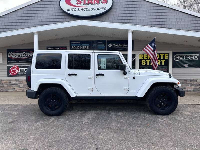 2015 Jeep Wrangler Unlimited for sale at Stans Auto Sales in Wayland MI