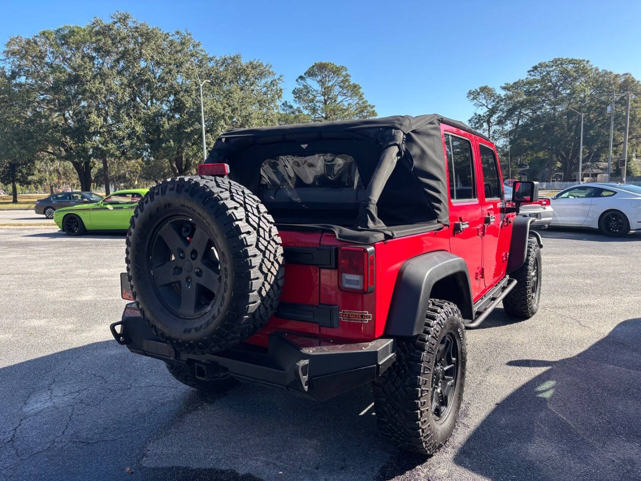 2009 Jeep Wrangler Unlimited for sale at K & K Sales LLC in Brunswick, GA