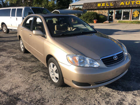 2005 Toyota Corolla for sale at BELL AUTO & TRUCK SALES in Fort Wayne IN