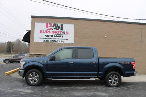 2018 Ford F-150 for sale at Burlington Auto Mart in Burlington NC