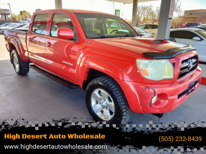 2008 Toyota Tacoma for sale at High Desert Auto Wholesale in Albuquerque NM