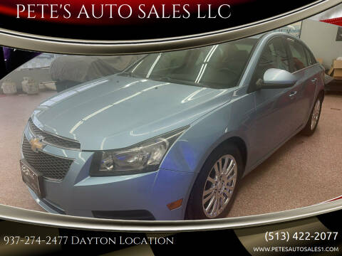 2011 Chevrolet Cruze for sale at PETE'S AUTO SALES LLC - Dayton in Dayton OH