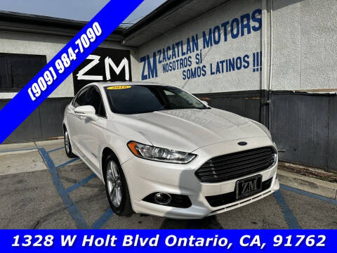 2016 Ford Fusion Hybrid for sale at Ontario Auto Square in Ontario CA