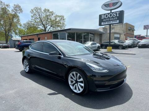 2020 Tesla Model 3 for sale at BOOST AUTO SALES in Saint Louis MO