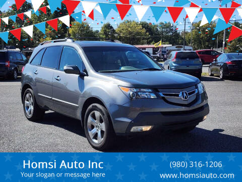 2007 Acura MDX for sale at Homsi Auto Inc in Kannapolis NC