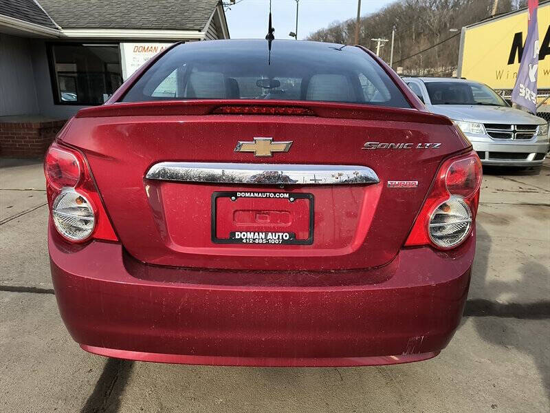 2014 Chevrolet Sonic LTZ Auto