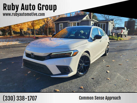 2022 Honda Civic for sale at Ruby Auto Group in Hudson OH