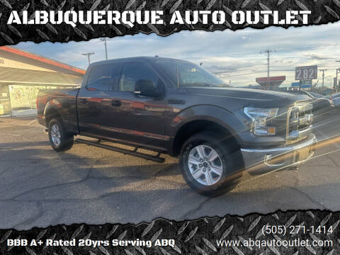2017 Ford F-150 for sale at ALBUQUERQUE AUTO OUTLET in Albuquerque NM