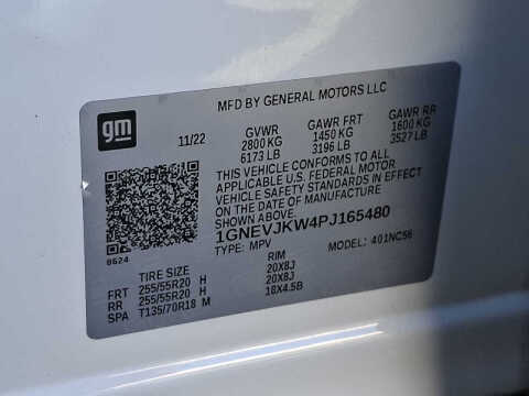 2023 Chevrolet Traverse RS