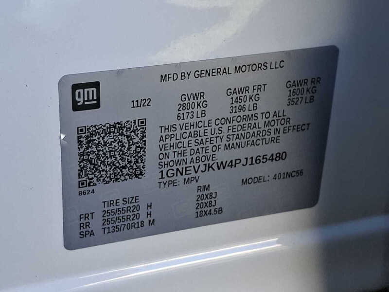 2023 Chevrolet Traverse RS