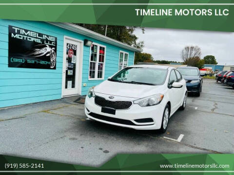 2016 Kia Forte for sale at Timeline Motors LLC in Clayton NC