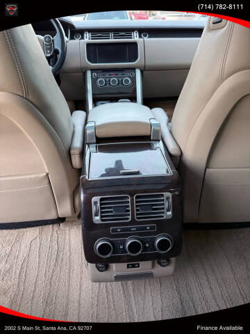 2016 Land Rover Range Rover Supercharged LWB