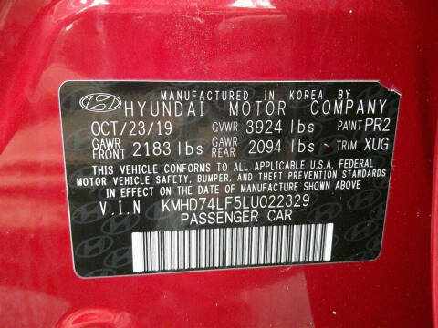 2020 Hyundai Elantra SE