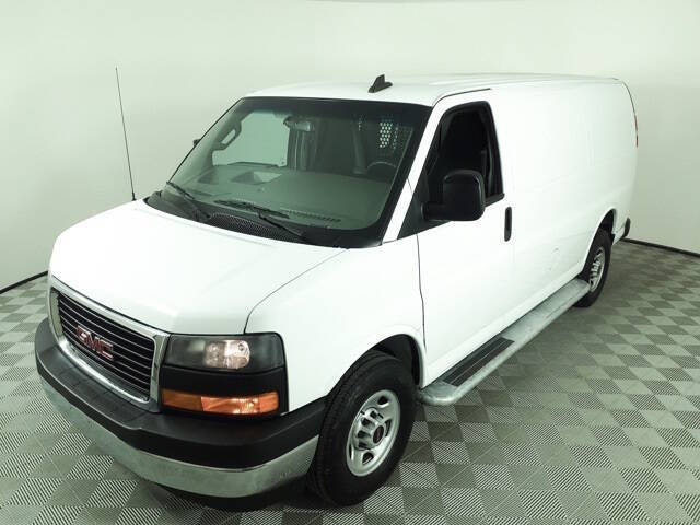 Used 2022 GMC Savana Cargo Work Van with VIN 1GTW7AFP6N1216548 for sale in Peoria, AZ