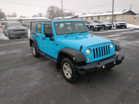 2017 Jeep Wrangler Unlimited for sale at West Motor Company in Hyde Park UT