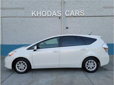 2013 Toyota Prius v for sale at Khodas Cars in Gilroy CA