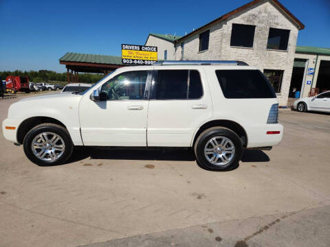 2008 Mercury Mountaineer for sale at Drivers Choice in Bonham TX