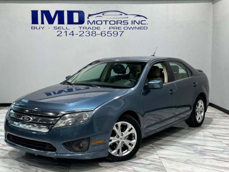 2012 Ford Fusion for sale at IMD MOTORS, INC in Dallas, TX