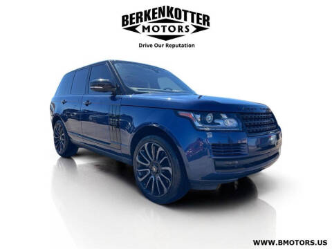 2017 Land Rover Range Rover Supercharged