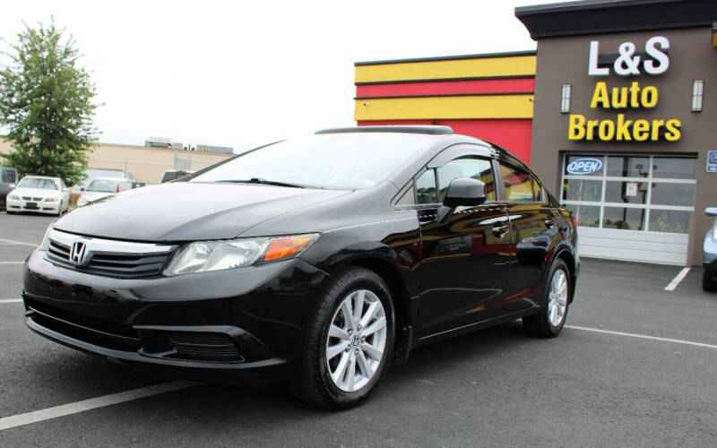 2012 Honda Civic for sale at L & S AUTO BROKERS in Fredericksburg VA