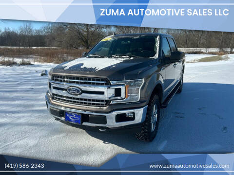 2018 Ford F-150 for sale at Zuma Automotive Sales LLC in Celina OH