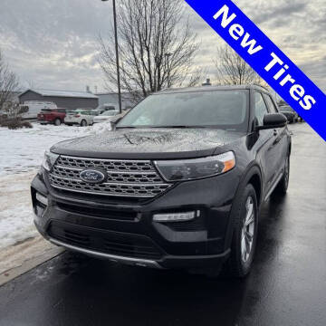 2021 Ford Explorer for sale at MIDLAND CREDIT REPAIR in Midland MI