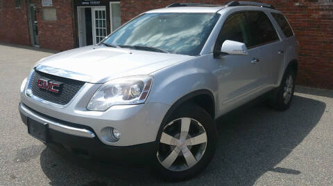 2012 GMC Acadia for sale at Tewksbury Used Cars in Tewksbury MA