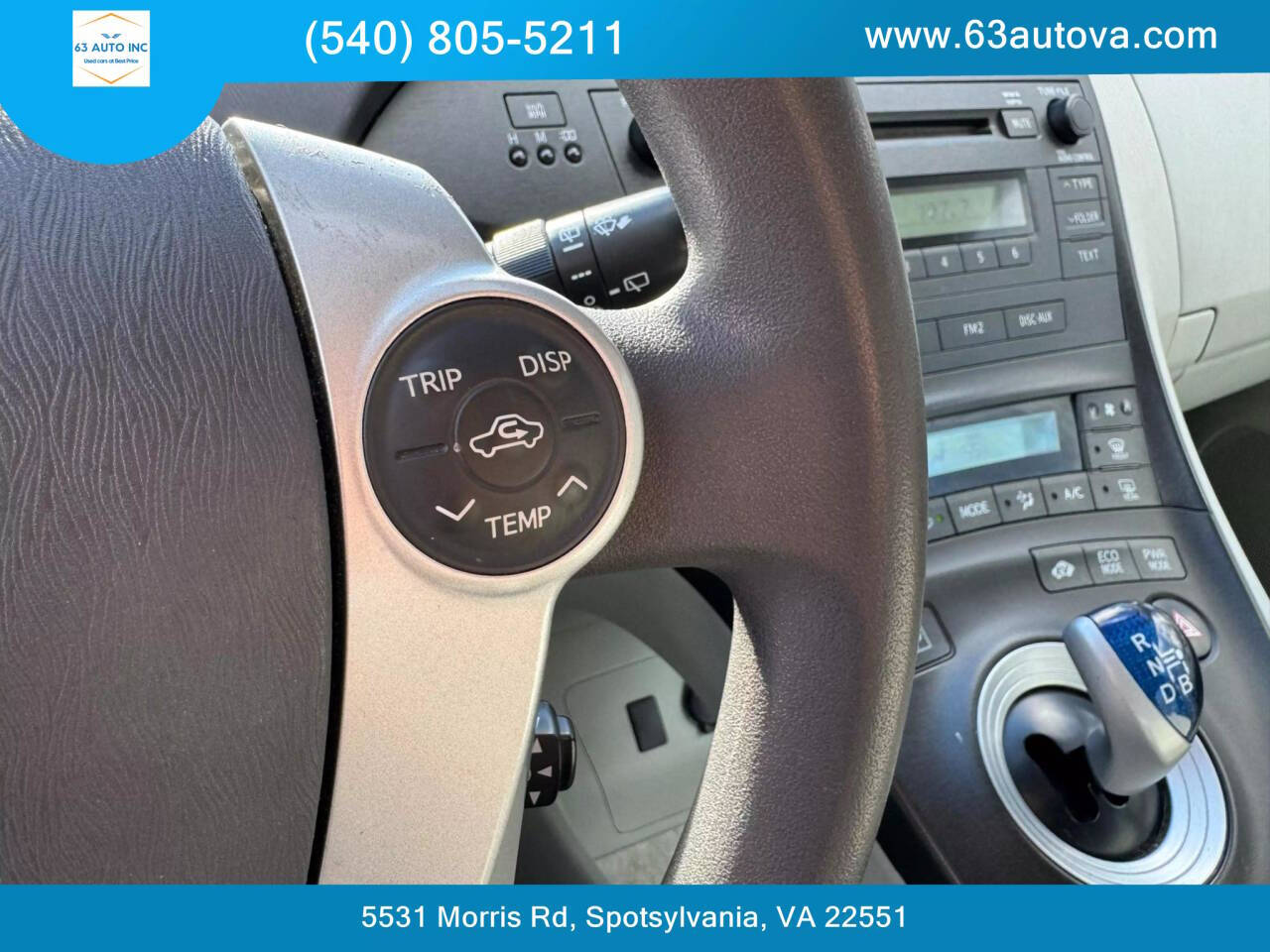 2010 Toyota Prius for sale at 63 Auto Inc in Spotsylvania, VA