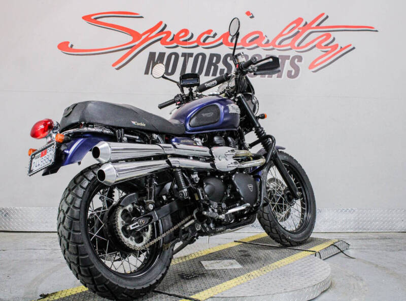 2014 Triumph Scrambler 900