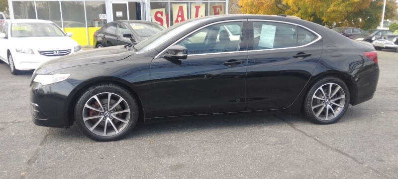 2015 Acura TLX for sale at ABC Auto Sales and Service in New Castle DE