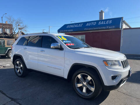 2016 Jeep Grand Cherokee for sale at Gonzalez Auto Sales in Joliet IL