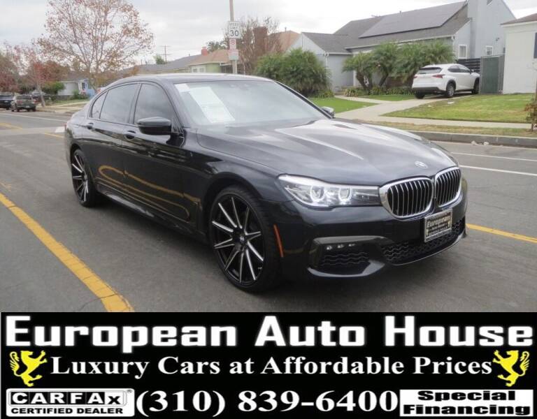 2019 BMW 7 Series for sale at European Auto House in Los Angeles CA