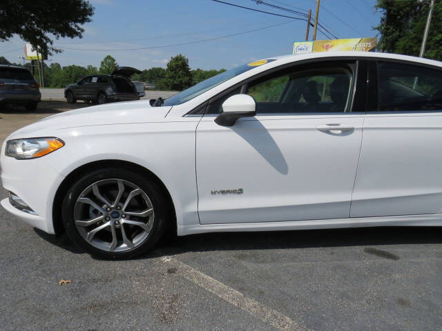 2017 Ford Fusion Hybrid for sale at Colbert's Auto Outlet in Hickory, NC