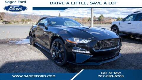 2022 Ford Mustang for sale at Sager Ford in Saint Helena CA