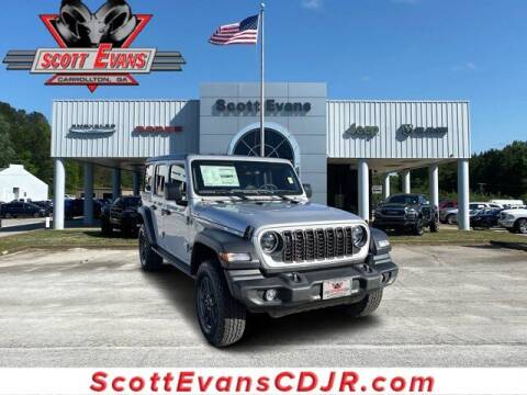 2024 Jeep Wrangler for sale at SCOTT EVANS CHRYSLER DODGE in Carrollton GA
