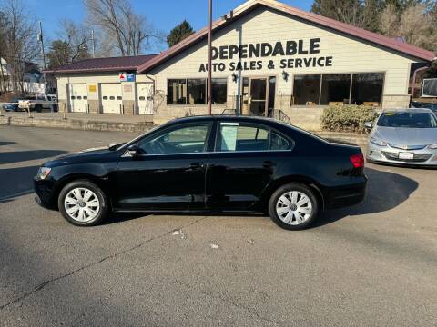 2013 Volkswagen Jetta for sale at Dependable Auto Sales and Service in Binghamton NY