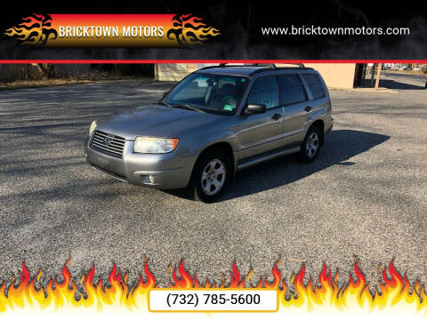 2007 Subaru Forester for sale at Bricktown Motors in Brick NJ