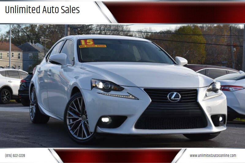 2015 Lexus IS 250 for sale at Unlimited Auto Sales in Kansas City MO