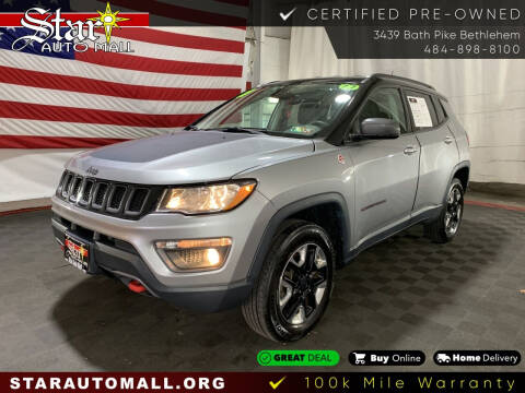 2017 Jeep Compass for sale at STAR AUTO MALL 512 in Bethlehem PA