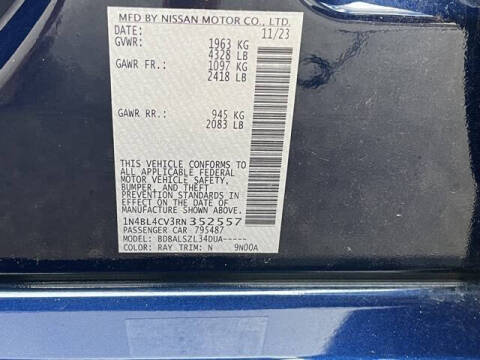 2024 Nissan Altima 2.5 SR