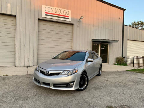 2013 Toyota Camry for sale at CTN MOTORS in Houston TX