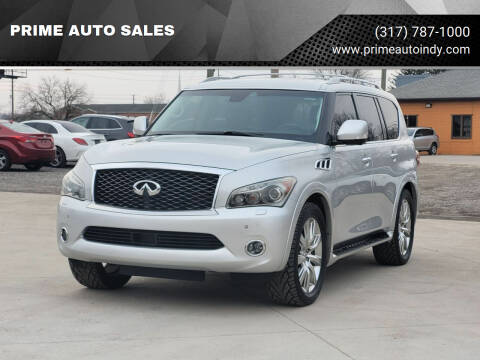 2011 Infiniti QX56 for sale at PRIME AUTO SALES in Indianapolis IN