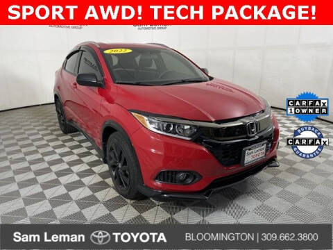 2022 Honda HR-V for sale at Sam Leman Toyota Bloomington in Bloomington IL