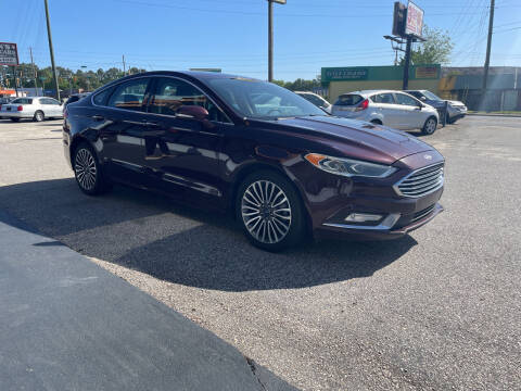 2017 Ford Fusion for sale at Ron's Used Cars in Sumter SC