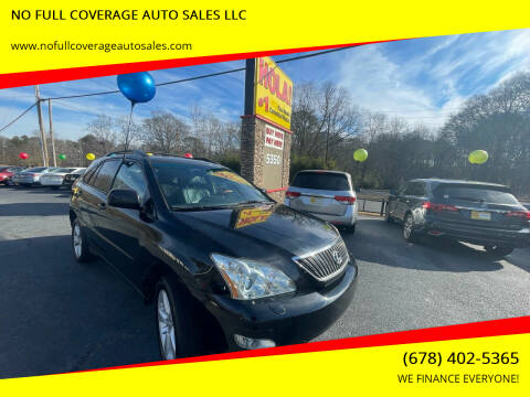 2007 Lexus RX 350 for sale at NO FULL COVERAGE AUTO SALES LLC in Austell GA